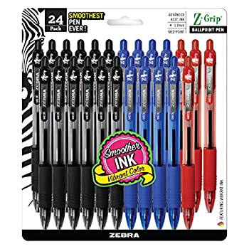 【中古】【輸入品・未使用】(Assorted Business) - Zebra Pen Z-Grip Retractable Ballpoint Pen%ｶﾝﾏ% Medium Point%ｶﾝﾏ% 1.0mm%ｶﾝﾏ% Assorted Business Colours%ｶﾝﾏ% 24-Co｜スカイマーケットプラス