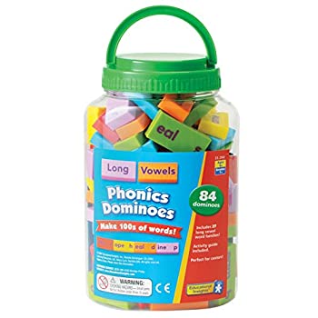 【中古】【輸入品・未使用】[エデュケーショナルインサイト]Educational Insights Phonics Dominoes Long Vowels 2941 [並行輸入品]
