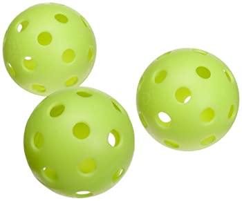 【中古】【輸入品・未使用】(1) - Jugs Vision-Enhanced Green Poly Baseballs (One Dozen)