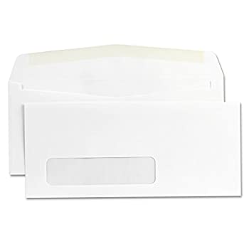 【中古】【インポート品・未当て嵌める】Window Business Envelope%ｶﾝﾏ% Contemporary%ｶﾝﾏ% 9%ｶﾝﾏ% White%ｶﾝﾏ% 500/Box (並行輸入品)