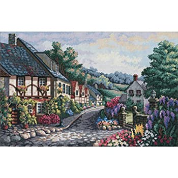 【中古】【輸入品・未使用】Gold Collection Memory Lane Counted Cross Stitch Kit-17%ダブルクォーテ%X11%ダブルクォーテ% 16 Count (並行輸入品)|スカイマーケットプラス