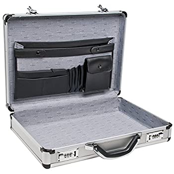 【中古】【輸入品・未使用】Roadpro SPC-931R 17.5 %ﾀﾞﾌﾞﾙｸｫｰﾃ%×4%ﾀﾞﾌﾞﾙｸｫｰﾃ%×13 %ﾀﾞﾌﾞﾙｸｫｰﾃ%シルバーアルミブリーフケース