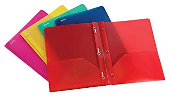 【中古】【輸入品・未使用】Two-Pocket Portfolio%ｶﾝﾏ% Tang Fastener%ｶﾝﾏ% 1/2%ﾀﾞﾌﾞﾙｸｫｰﾃ% Capacity%ｶﾝﾏ% Assorted Colors%ｶﾝﾏ% 25/Box (並行輸入品)
