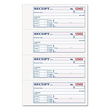 【中古】【輸入品・未使用】Money and Rent Receipt Books%カンマ% 2-3/4 x 7 1/8%カンマ% Two-Part Carbonless%カンマ% 200 Sets/Book (並行輸入品)|スカイマーケットプラス