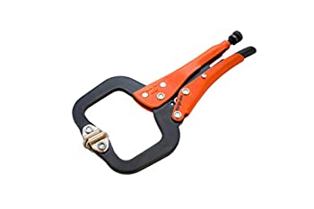 【中古】【輸入品・未使用】Grip-On GR22406 6 Locking C-Clamp with Swivel Tips by Grip-On