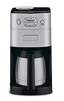 【中古】【輸入品・未使用】Cuisinart DGB-650BC Grind-and-Brew Thermal 10-Cup Automatic Coffeemaker%ｶﾝﾏ% Brushed Metal 並行輸入 [並行輸入品]