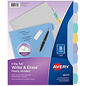 【中古】【輸入品・未使用】Translucent Multicolor Write-On Dividers%カンマ% 8-Tab%カンマ% Letter%カンマ% 1 Set (並行輸入品)|スカイマーケットプラス
