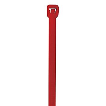 【中古】【輸入品・未使用】Aviditi CT444B Nylon Cable Tie%ｶﾝﾏ% 8 Length x 0.14 Width%ｶﾝﾏ% Red (Case of 1000) by Aviditi