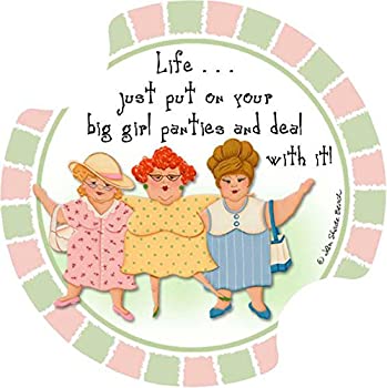 【中古】【輸入品・未使用】Thirstystone Big Girl Panties Car Cup Holder Coaster%ｶﾝﾏ% by Thirstystone