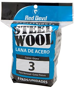 【中古】【インポート品・未当て嵌める】Red Devil 0326 Steel Wool%ｶﾝﾏ% 3 Coarse%ｶﾝﾏ% 8 Pads by Red Devil