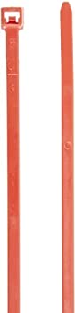 【中古】【輸入品・未使用】Aviditi CT433B Nylon Cable Tie%ｶﾝﾏ% 5-1/2 Length x 0.14 Width%ｶﾝﾏ% Red (Case of 1000) by Aviditi｜スカイマーケットプラス