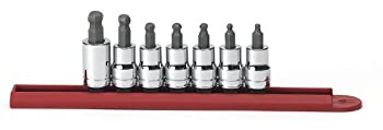 【中古】【輸入品・未使用】GearWrench 80586 7 Piece Ball Hex Set%ｶﾝﾏ% Stand. Length%ｶﾝﾏ% 3/8-Inch Drive SAE (1/8-Inch to 3/8-Inch) by Apex Tool Group