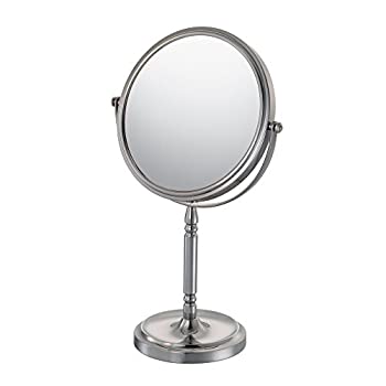 【中古】【輸入品・未使用】Kimball & Young 86675 Recessed Base Vanity Mirror%ｶﾝﾏ% 1X and 5X Magnification%ｶﾝﾏ% Brushed Nickel 141［並行輸入］