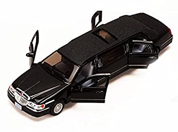 【中古】【輸入品・未使用】Kinsmart 1/38 Scale Diecast 1999 Lincoln Town Car Stretch Limousine in Color Black おもちゃ【並行輸入品】｜スカイマーケットプラス