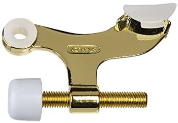 【中古】【輸入品・未使用】(1 Pack%ｶﾝﾏ% Polished Brass) - National Hardware BB8024 Hinge Pin Door Stop in Polished Brass