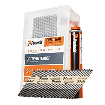 【中古】【輸入品・未使用】Paslode 650535 3-1/4-Inch by .131 Smooth 1M Fuel and Nail Pack by Paslode [並行輸入品]