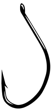 【中古】【輸入品・未使用】(4) - Gamakatsu Split Shot/Drop Shot Hook-Pack Of 25 (Black)