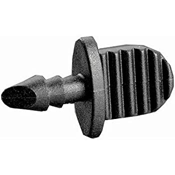 【中古】【輸入品・未使用】2 Pack (50 Total Fittings) Orbit 1/4 Inch Drip Barbed End Plug for Drip Irrigation Tubing - 25 Pack