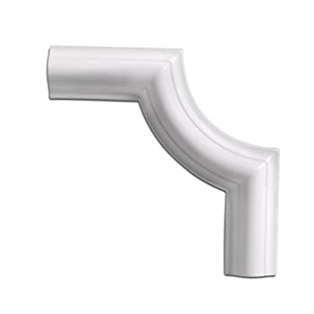 【中古】【輸入品・未使用】Focal Point 10399 System A Small Panel Corner 5 3/4-Inch by 5 3/4-Inch by 11/16-Inch%ｶﾝﾏ% Primed White%ｶﾝﾏ% 4-Pack by Focal Point
