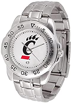 【中古】【輸入品・未使用】Cincinnati Bearcatsスポーツスチールメンズ腕時計