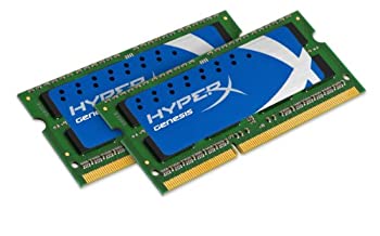 【中古】【輸入品・未使用】Kingston 4GB 1600MHz DDR3 Non-ECC CL9 SODIMM (Kit of 2) XMP KHX1600C9S3K2/4GX [並行輸入品]