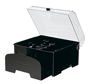 【中古】【輸入品・未使用】Cuisinart FP-12BKSC エリートコレクション アクセサリー収納ケース 12カップフードプロセッサー用 ブラック｜スカイマーケットプラス