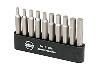 【中古】【輸入品・未使用】WIHA 74986 Hex Inch and Metric Power Bit Set with Holder%カンマ% 10-Piece by Wiha|スカイマーケットプラス