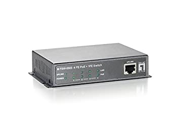 【中古】【輸入品・未使用】LevelOne Switch 5x 10/100 MBit PoE