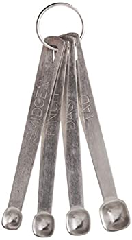 【中古】【輸入品・未使用】TableCraft H723 4-Piece Spice Spoon Set by Tablecraft