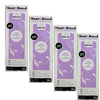 【中古】【輸入品・未使用】Bulk Buy: Thermoweb Heat N Bond Light Weight Iron On Fusible Interfacing White 20X36 3336 by THERMOWEB|スカイマーケットプラス