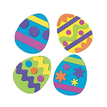 【中古】【輸入品・未使用】12?~ Easter Egg Magnet Foamクラフトキット~約4?%ﾀﾞﾌﾞﾙｸｫｰﾃ% x 3?%ﾀﾞﾌﾞﾙｸｫｰﾃ% ~ Foam Stickers ~新しい/Individually Packaged｜スカイマーケットプラス