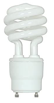 【中古】【輸入品・未使用】Satco S8205 18 Watt (75 Watt) 1200 Lumens Mini Spiral CFL Soft White 2700K GU24 Base Light Bulb by Satco [並行輸入品] 7,665円