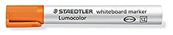 【中古】【輸入品・未使用】Staedtler Lumocolorホワイトボードマーカー351?b-4?Chisel Tip???オレンジ(10個パック)