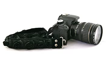 【中古】【輸入品・未使用】Capturing Couture SLR15-BKRS 1.5 Camera Strap%ｶﾝﾏ% Black Organza by Capturing Couture