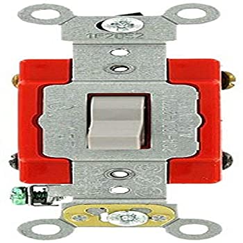 【中古】【輸入品・未使用】Leviton 1224-2GY 20 Amp%ｶﾝﾏ% 120/277 Volt%ｶﾝﾏ% Toggle 4-Way AC Quiet Switch%ｶﾝﾏ% Extra Heavy Duty Grade%ｶﾝﾏ% Self Grounding%ｶﾝﾏ% Back a