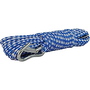 【中古】【輸入品・未使用】(1cm x 15m) - Attwood Polypropylene Hollow Braid Anchor Line|スカイマーケットプラス