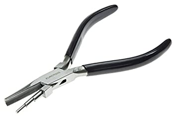 【中古】【輸入品・未使用】Eurotool　凹面丸型ノーズ　3ステップ　ワイヤールーピングプライヤー