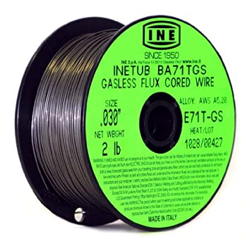 【中古】【輸入品・未使用】INETUB BA71TGS .030-Inch on 2-Pound Spool Carbon Steel Gasless Flux Cored Welding Wire by INE USA Since 1950 20,087円