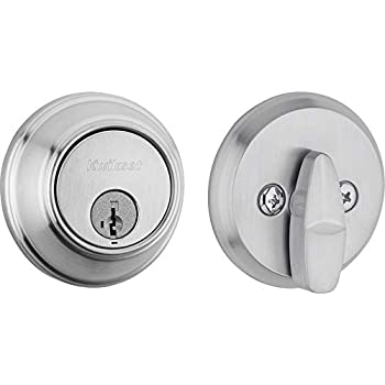 【中古】【インポート品・未当て嵌める】Kwikset キーコントロールデッドボルト 取り替えっこ用円柱 かっこ良い手懸かり内蔵 98160-003 1 インテリア・寝具・収納-その他