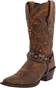 【中古】【輸入品・未使用】Durango レディース クラッシュカウガールブーツ%ｶﾝﾏ% 夕暮れから夜明けまで。%ｶﾝﾏ% 10