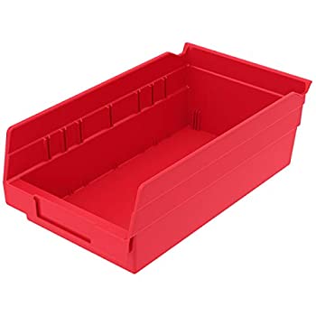 【中古】【輸入品・未使用】akro-mils 30130?12-inch by 6-inch by 4インチクリアプラスチックネストシェルフBinボックス、12パック
