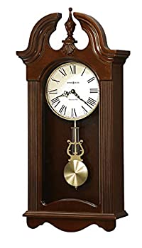 【中古】【インポート品・未当てはめる】Howard Miller Malia Wall Clock with Westminster Chime%ｶﾝﾏ% Cherry Finish%ｶﾝﾏ% Quartz Movement by Howard Miller [並行輸入品]
