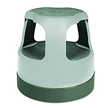 【中古】【輸入品・未使用】Scooter Stool Round%ｶﾝﾏ% 15%ﾀﾞﾌﾞﾙｸｫｰﾃ%%ｶﾝﾏ% Step & Lock Wheels%ｶﾝﾏ% to 300 lbs%ｶﾝﾏ% Gray (並行輸入品)