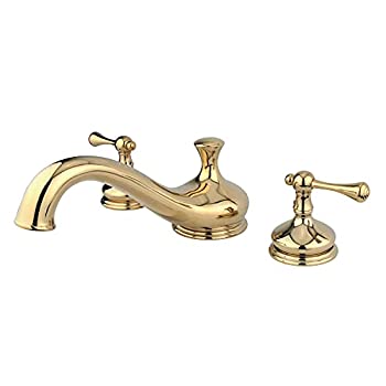 【中古】【輸入品・未使用】キングストン真鍮ks333?BLヴィンテージRoman浴槽フィラー 8-Inch Adjustable Center KS3332BL 1|スカイマーケットプラス