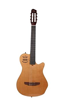 タ*ロ様 美品95年ヴィンテージオールドエレアコ ゴダンGodin12弦L.R. Godin 5th Avenue Jumbo P-Rail Harvest Gold フルアコギター