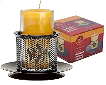 【中古】【輸入品・未使用】Metal Yahrzeit-Candle Holder