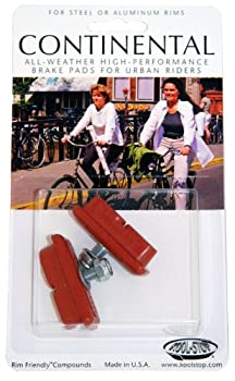 【中古】【輸入品・未使用】クールストップ自転車ブレーキパッド、コンチネンタル、サーモン|スカイマーケットプラス
