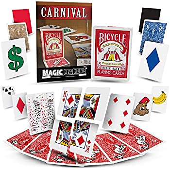 【中古】【輸入品・未使用】Carnival Trick Cards - Magic Tricks By Magic Makers - Video Learning Included by Magic Makers