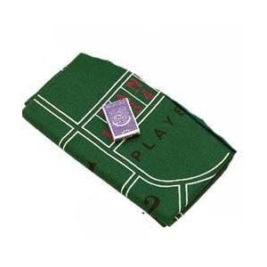 【中古】【インポート品・未当て嵌める】72IN X 36IN BLACKJACK/CRAPS TABLECLOTH by CHH [並行輸入品]