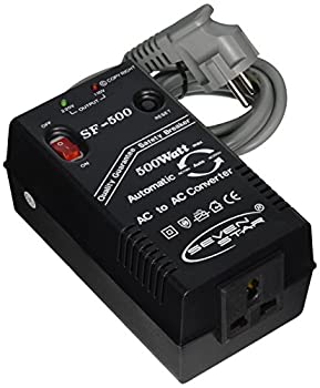 【中古】【輸入品・未使用】Seven Star SF500 500W 110v/220v 220v/110v Step Up/Down Automatic Transformer Adapter by PVCS Inc. [?行輸入品] [並行輸入品]｜スカイマーケットプラス
